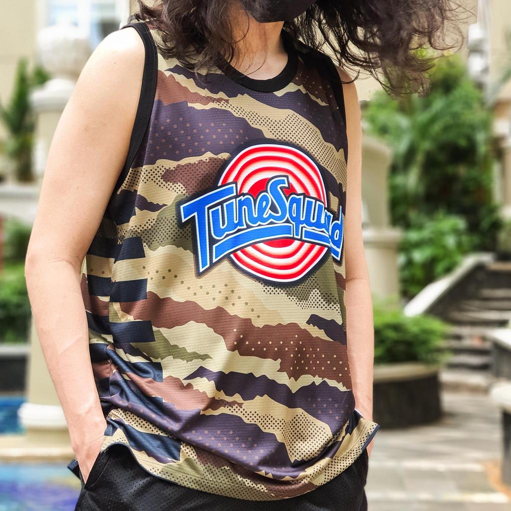 Jersey space jam jersey basket jersey tune squad army tweety