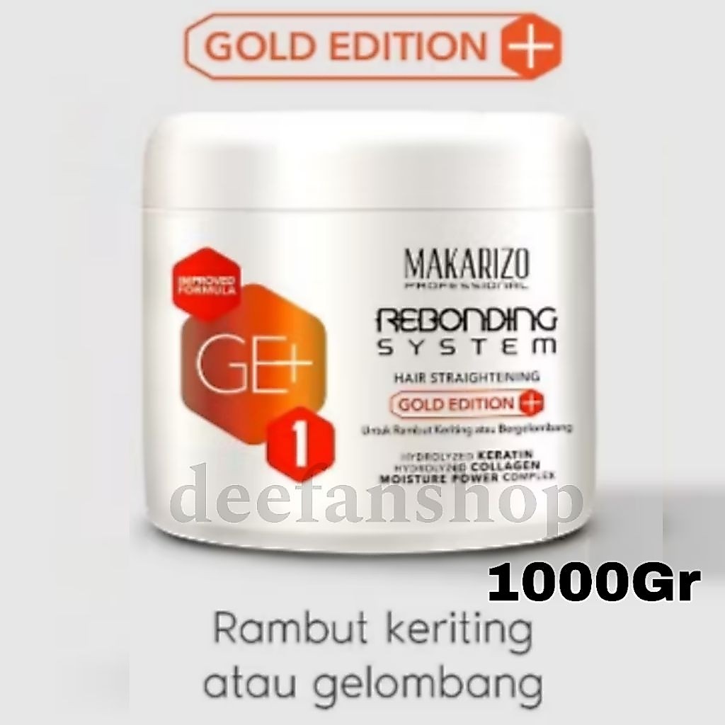 MAKARIZO Rebonding System Smoothing Pelurus Rambut