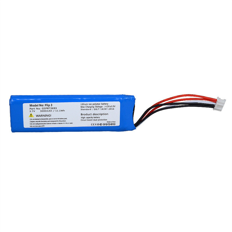 Original Battery For JBL Flip 3 Flip3 30007000mAh GSP872693 P763098 03 Player Speaker Rechargeable B