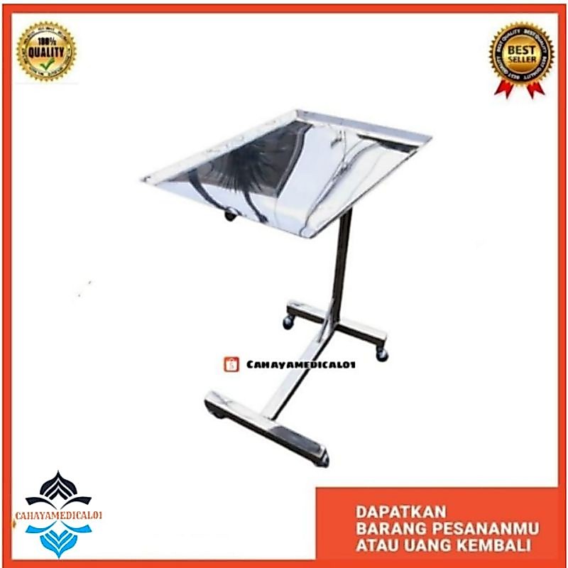 Meja mayo stainless / Overtable stainless / Overtable mayo stainless