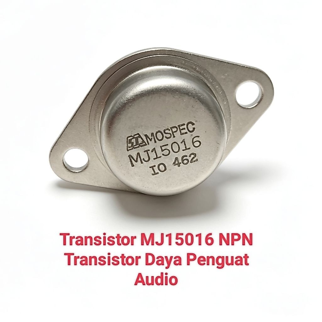 TRANSISTOR TR JENGKOL MJ15016 MJ 15016 NPN ORIGINAL KUALITAS BAGUS