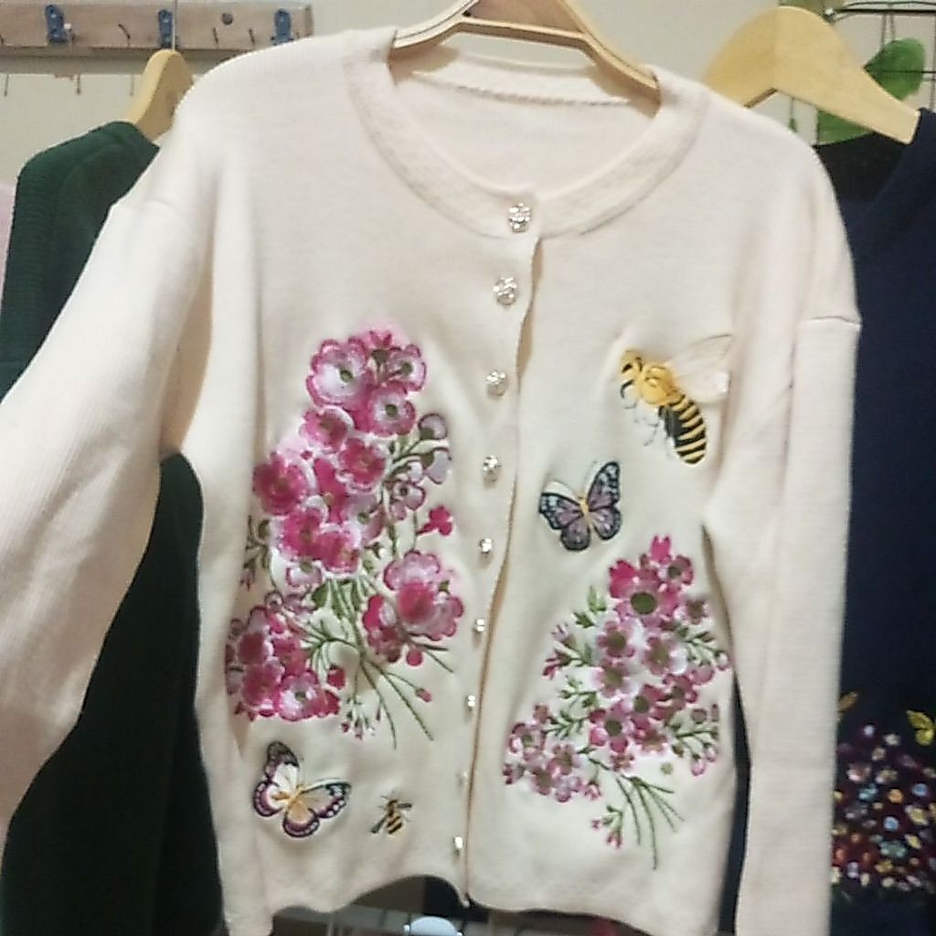cardigan premium chanel bordir rajut import GZ