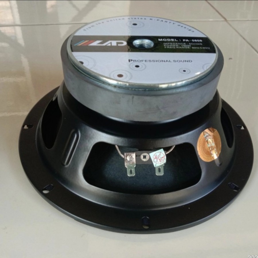 Speaker 8" LAD midle midel 8 inch PA 0808 150W Original