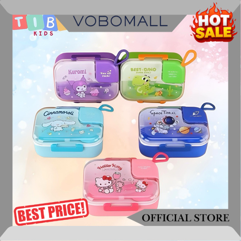 KM05 / Kotak Makan Anak / Kotak Bekal Anak (TERMURAH) / Kotak Makan Karakter / Kotak Makan Lucu / Ko