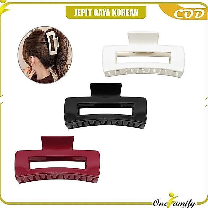 CORELA [COD] OFM C1469 Jedai Rambut Silikon Elastis Aksesoris Wanita Korean Style