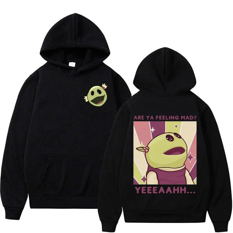 Nanalan Are You Feeling Mad Hoodie Funny Who's That Wonderful Girl Cartoon Hoodie