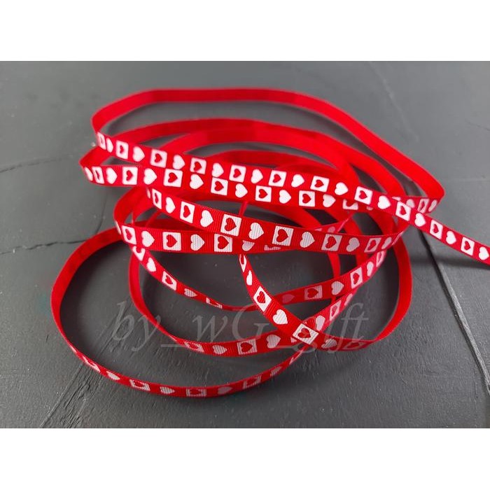 

Pita Grossgrain Tema Valentine Lebar 1 cm Motif 03 - 20 yard
