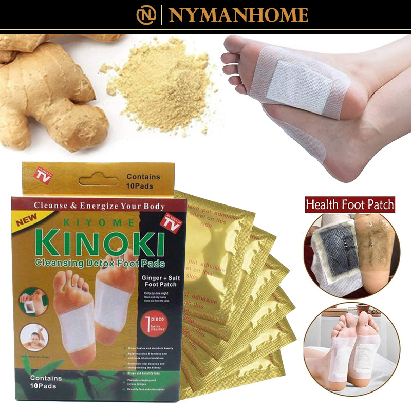 ( 2 Box Isi 20 PCS ) Koyo Kaki Kinoki -KINOKI GOLD DETOX KOYO KAKI ASLI HERBAL ORIGINAL