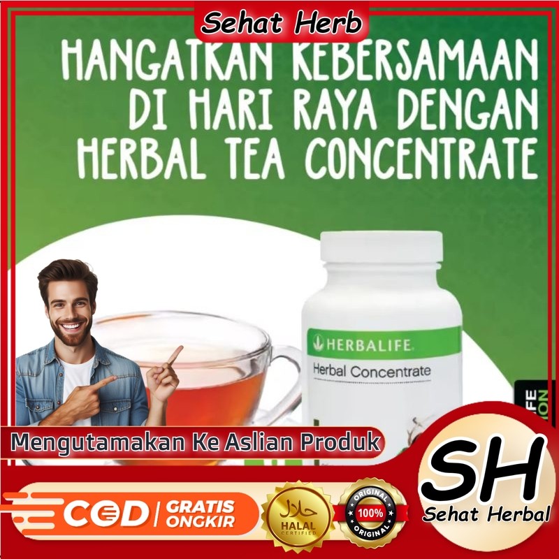 TEA HERBALIFE CONCENTRATE PEMBAKAR LEMAK PENURUN BERAT BADAN - TEH HERBALIFE original Pembakar Lemak