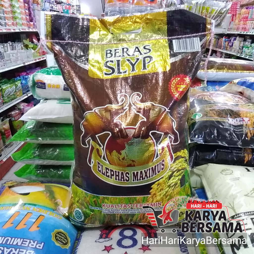 

BERAS SLYP ELEPHANS MAXIMUS 10KG