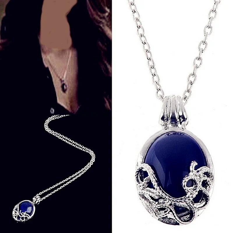 The Vampire aries Necklace Vintage Katherine Pent Fashion Movie Jewelry Cosplay for Women Wholesale