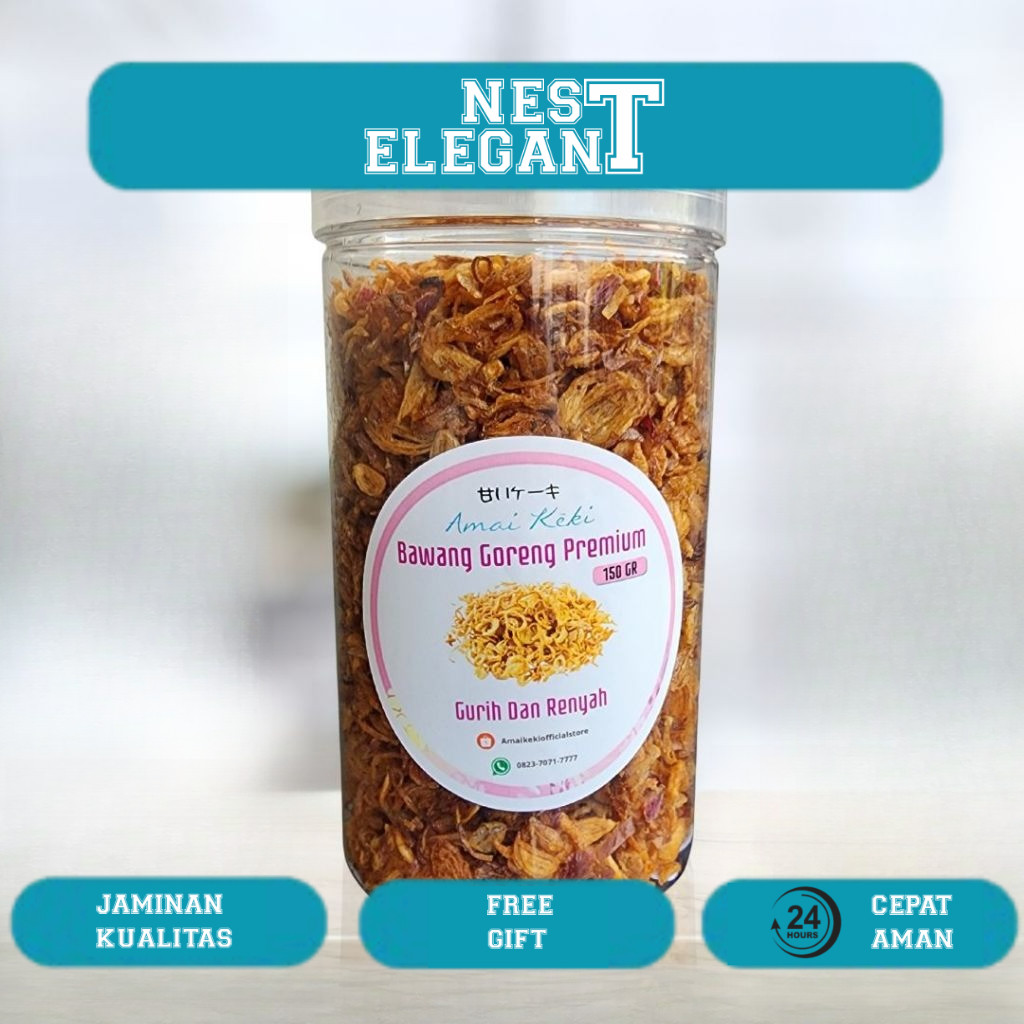 

Amai Keki Bawang Goreng Premium 150 GR