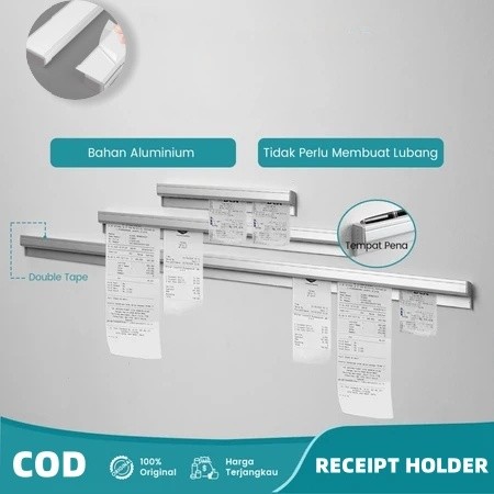 

100cm 60cm 30cm/BILL HOLDER / CAPITAN NOTA STAINLESS / PENJEPIT KERTAS BON BILL / RECEIPT HOLDER