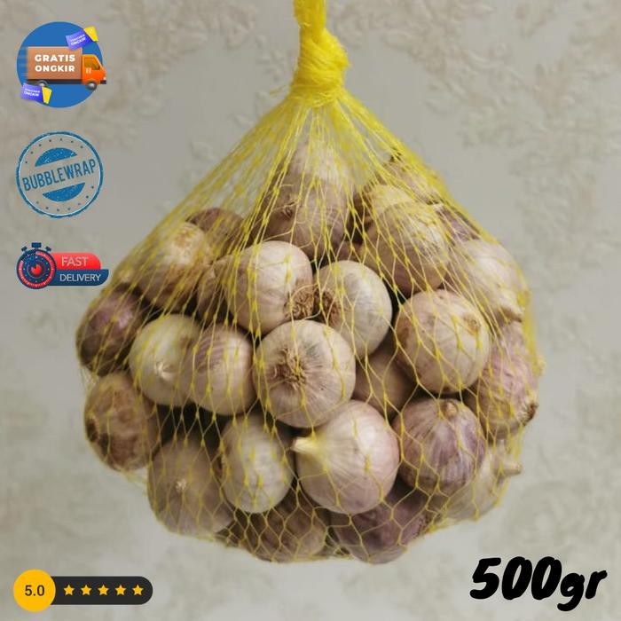 

Bawang Putih Tunggal Ukuran Sedang 500gr - Sedang 500gr