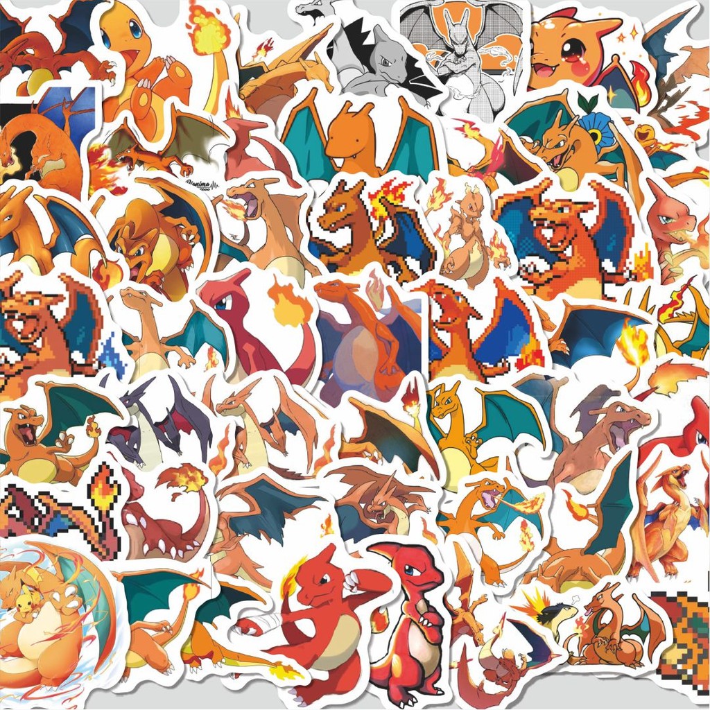 

Stiker Cutting Pack Stiker Pokemon Charmeleon V2 Isi 100Pcs Series Aesthetic Lucu Keren Untuk Koper Bahan Vynil