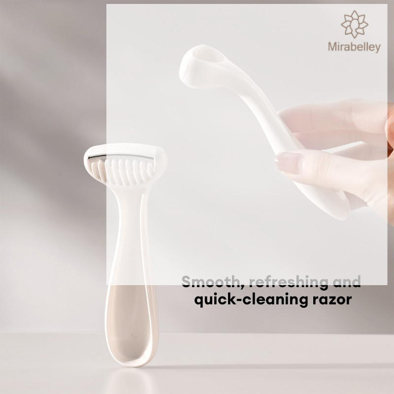 COD- Alat Cukur Wanita  Pisau Penghilang Bulu  Portabel Alat Cukur Ketiak  Manual-mi