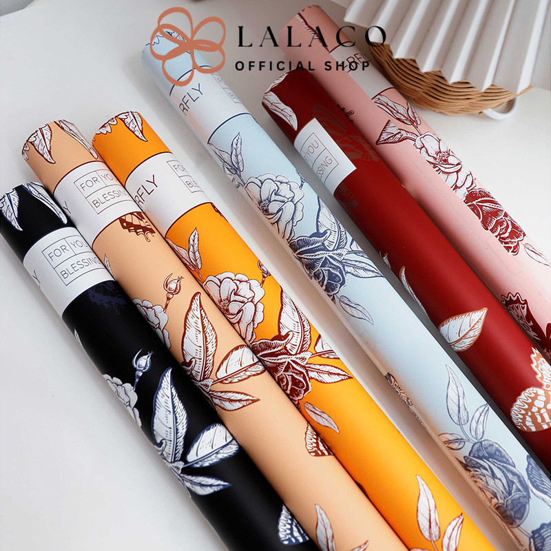 

LALACO - FL47 R&B Kertas Bunga Paper Buket Motif Cellophane