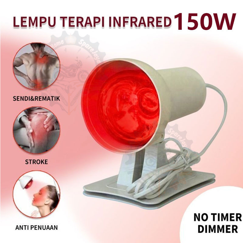Infrared Fisioterapi Lampu Stroke Set Lampu Terapi Terapi Stroke Otot Sendi Pegal 150w