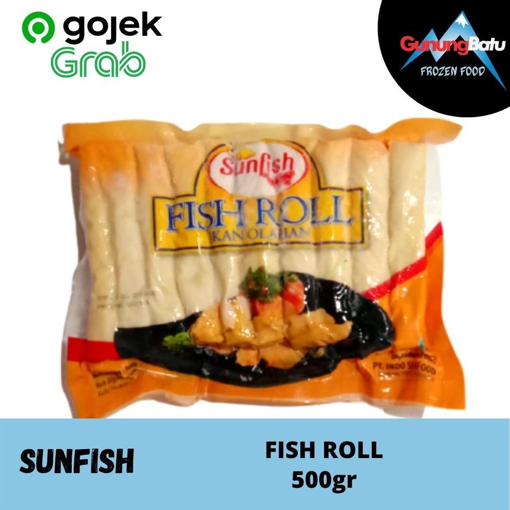 

SUNFISH FISH ROLL 500gr