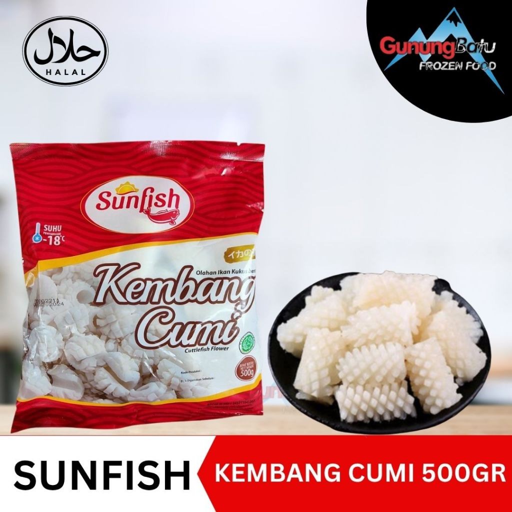 

SUNFISH KEMBANG CUMI / SQUID FLOWER 500gr
