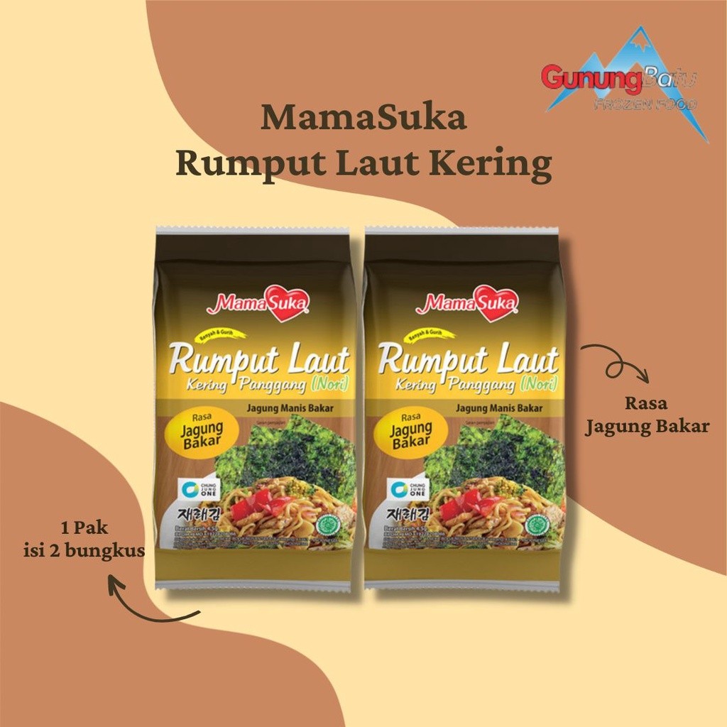 

MAMASUKA RUMPUT LAUT JAGUNG BAKAR 9 GR