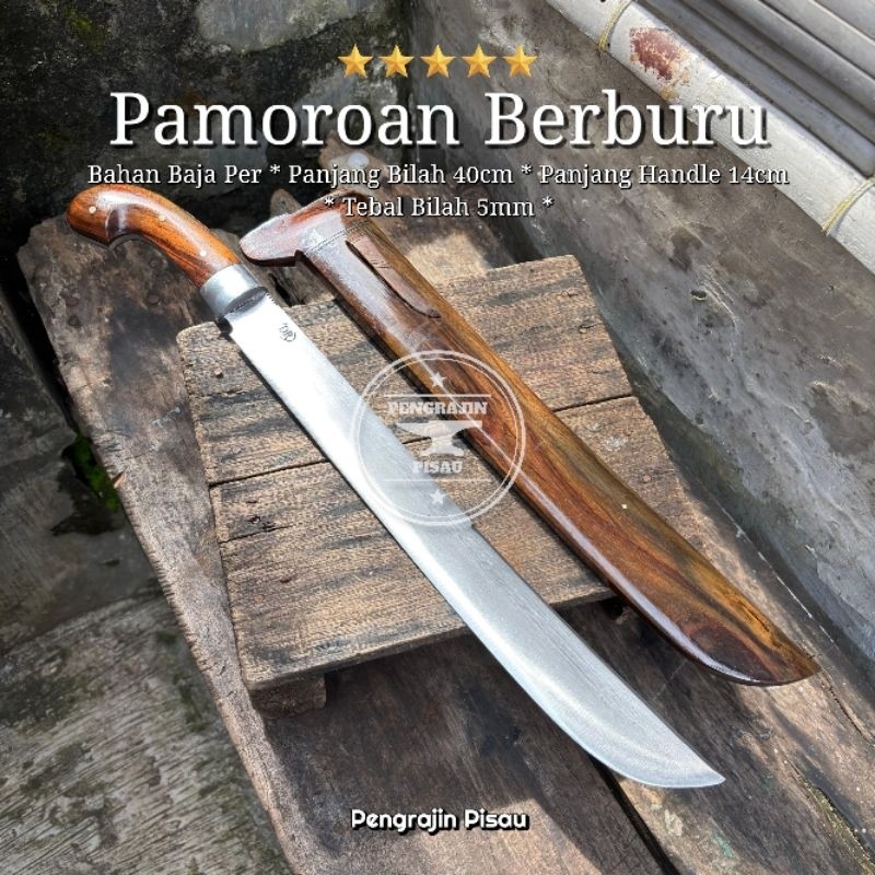 Pengrajin Pisau | Bedog Berkebun Dr Khas Cibatu Baja Asli Premium New Version