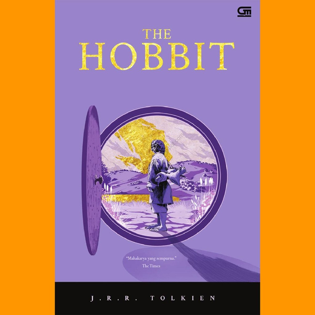 Buku Softcover Novel The Hobbit.