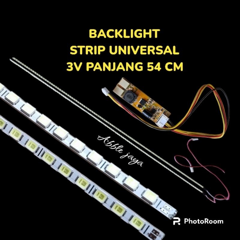 BACKLIGHT STRIP UNIVERSAL 3V PANJANG 54 CMMurah