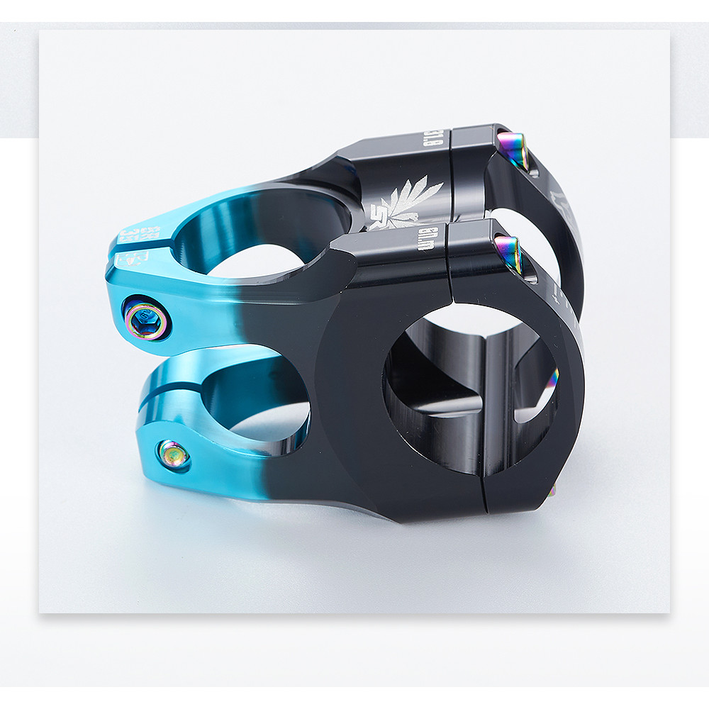 KRSEC SR35 Mountain Bike Power Stem 35mm Length 0 Degrees Road Bike Stem 31.8mm for 31.8mm Bicycle H