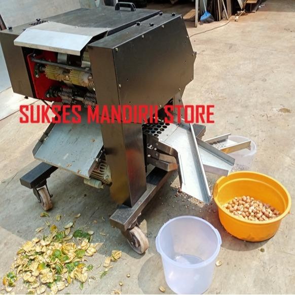 Mesin Pengupas Kulit Pinang Muda 2 Conveyor / Mesin Pengupas Pinang