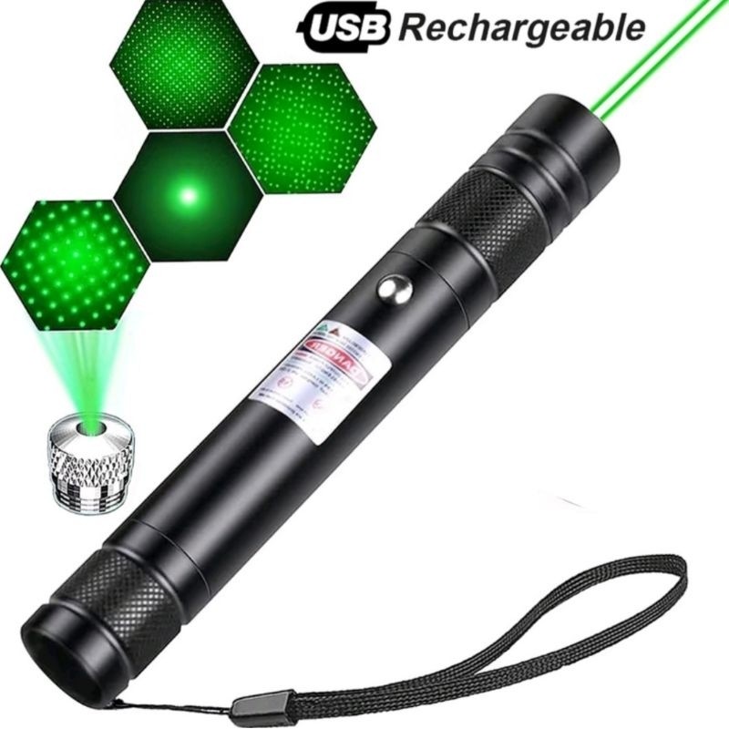 Laser Hijau Jarak Jauh Green Laser Pointer