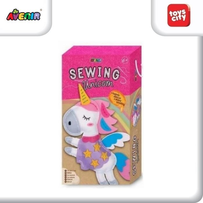 Avenir Sewing Unicorn  Mainan Kreatif Menjahit Boneka Anak from 6 Years Mainan Anak DIY by Urbanite 