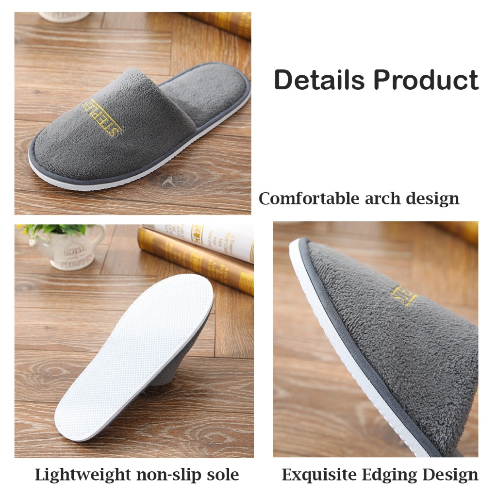 TERMURAH (SNDL-021)SANDAL HOTEL UNISEX TEBAL/SANDAL HOTEL RUMAH/SANDAL HOTEL MOTIF BULU/SANDAL