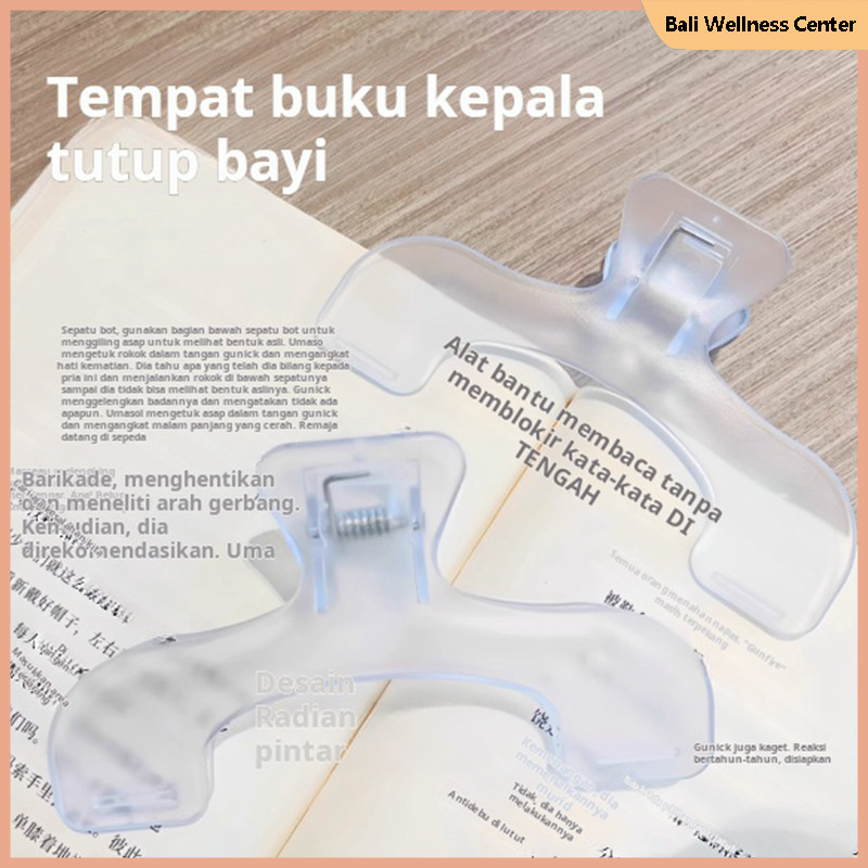 

Klip buku Baogaitou alat tulis siswa klip buku pegangan transparan klip ekor burung klip file tagihan klip besar tetap kuat
