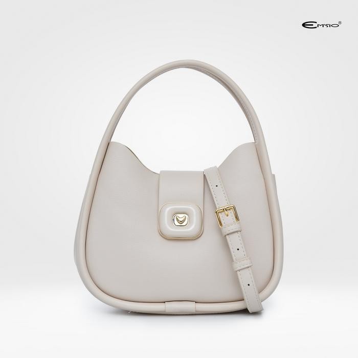 ORIGINAL Tas Emsio by Elizabeth Mini Handbag 0798-1745 - Cream