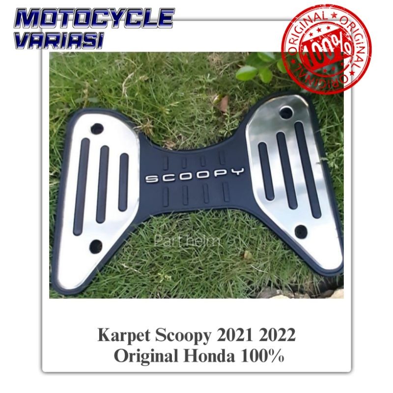 Alas pijakan kaki Karpet Scoopy 2021 - 2023 Karpet Pijakan Kaki New Scoopy 2021 2022 Original Honda