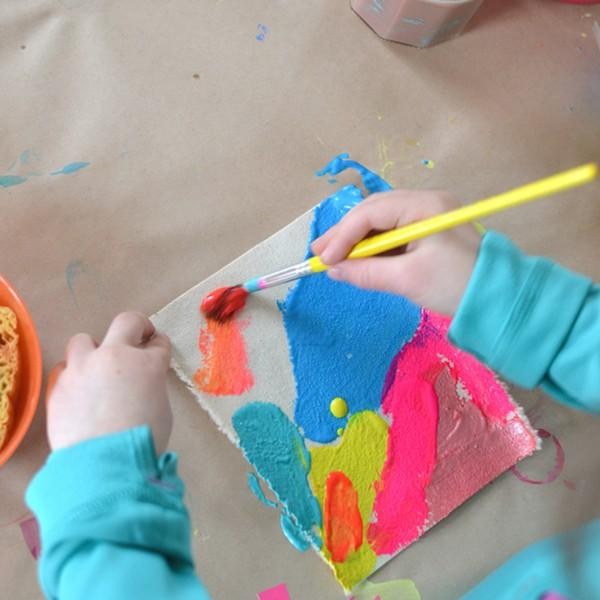 

Ultra Blue Tempera Washable Paint for Kids by MAKERS 100ml