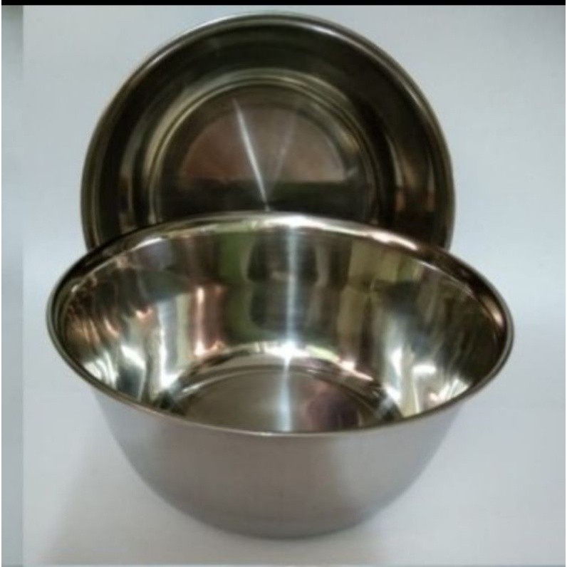 BASKOM STAINLES 26 CM MANGKOK KOBOKAN VAVINCI B626 TEMPAT SAYUR SOP KUAH TIM MAKANAN KUKUS IKAN Panc