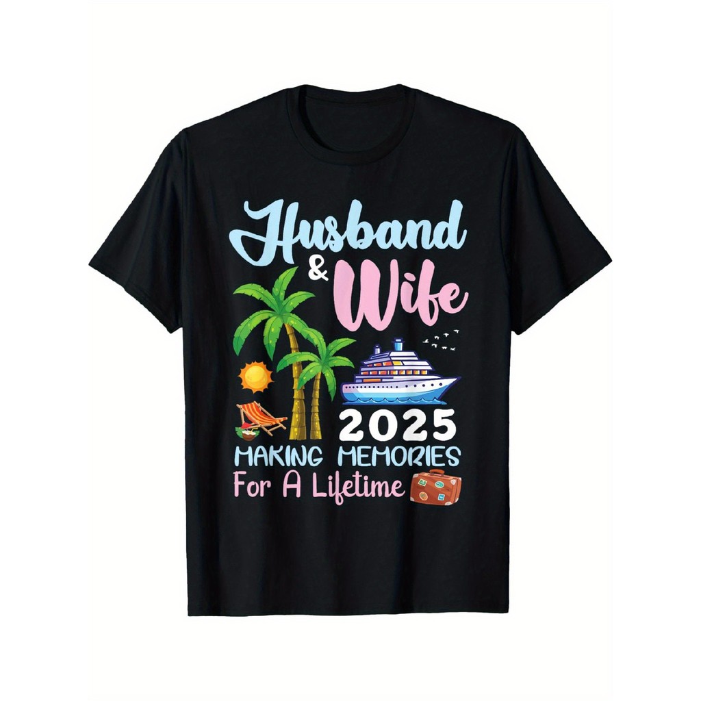 Kaos Kapal Pesiar Kenangan 2025 Pasangan - Hadiah Unik