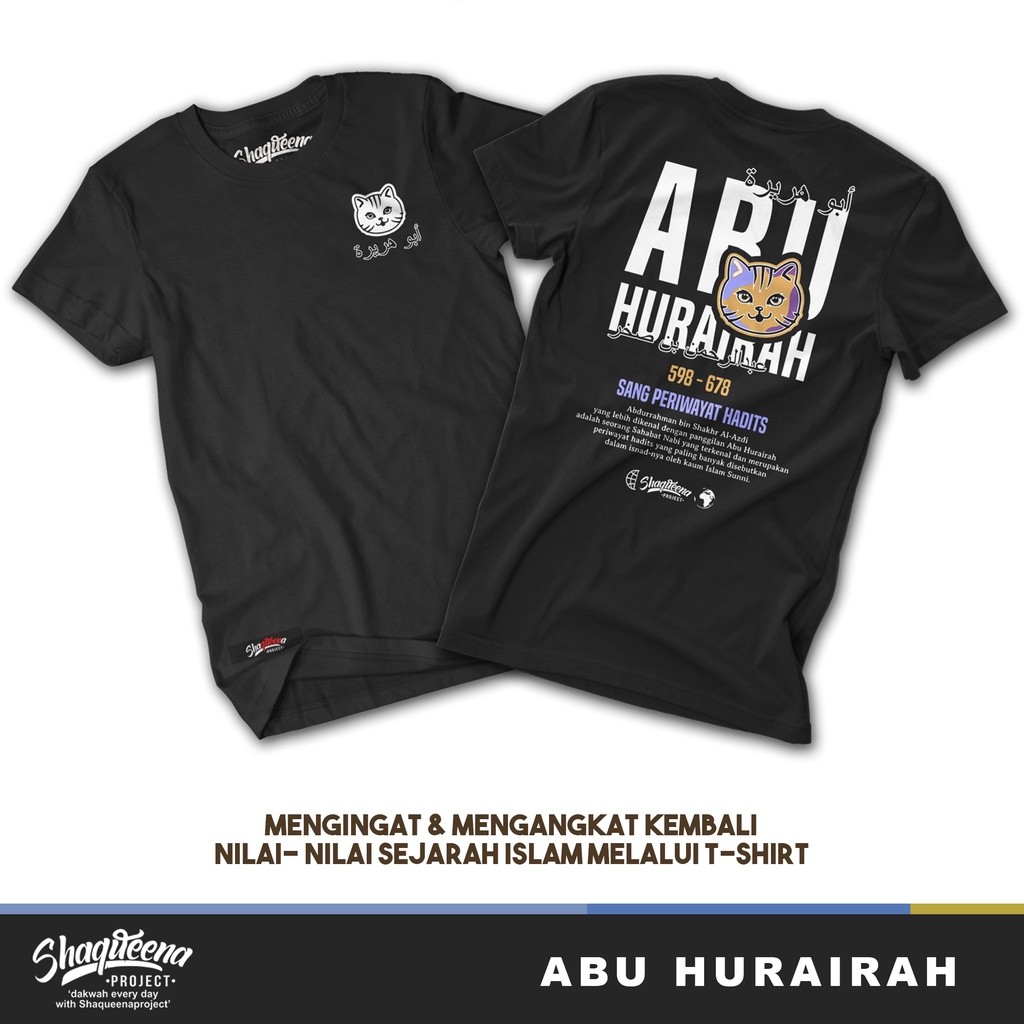 (COD) Kaos Dakwah Abu Hurairah - New Original Shaqueena Project