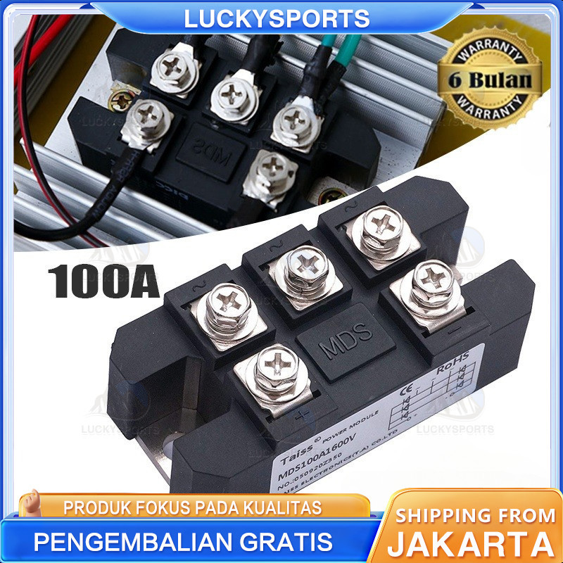 Dioda MDS 100A 1200V Diode Module Bridge 3 Phase Dioda Rectifier 3 Phase Dioda Bridge