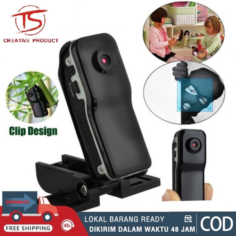 Camera HDVR mini MD80  Mini kamera smart Kamera Pengintai Digital Spy Kamera Video Foto Voice Record