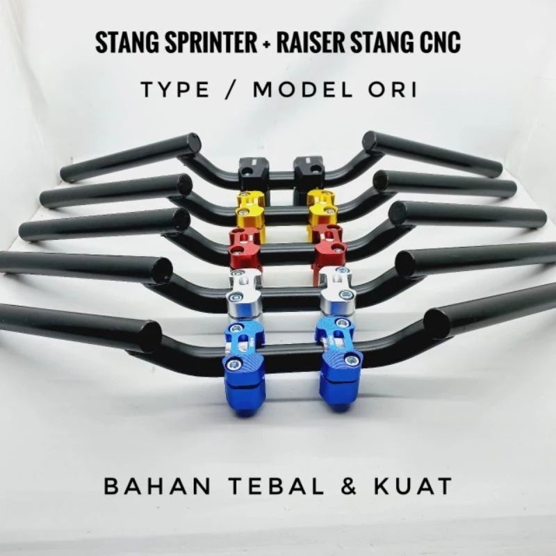 Stang Sprinter Plus Raiser Stang CNC model ORI Universal DragonVariasi