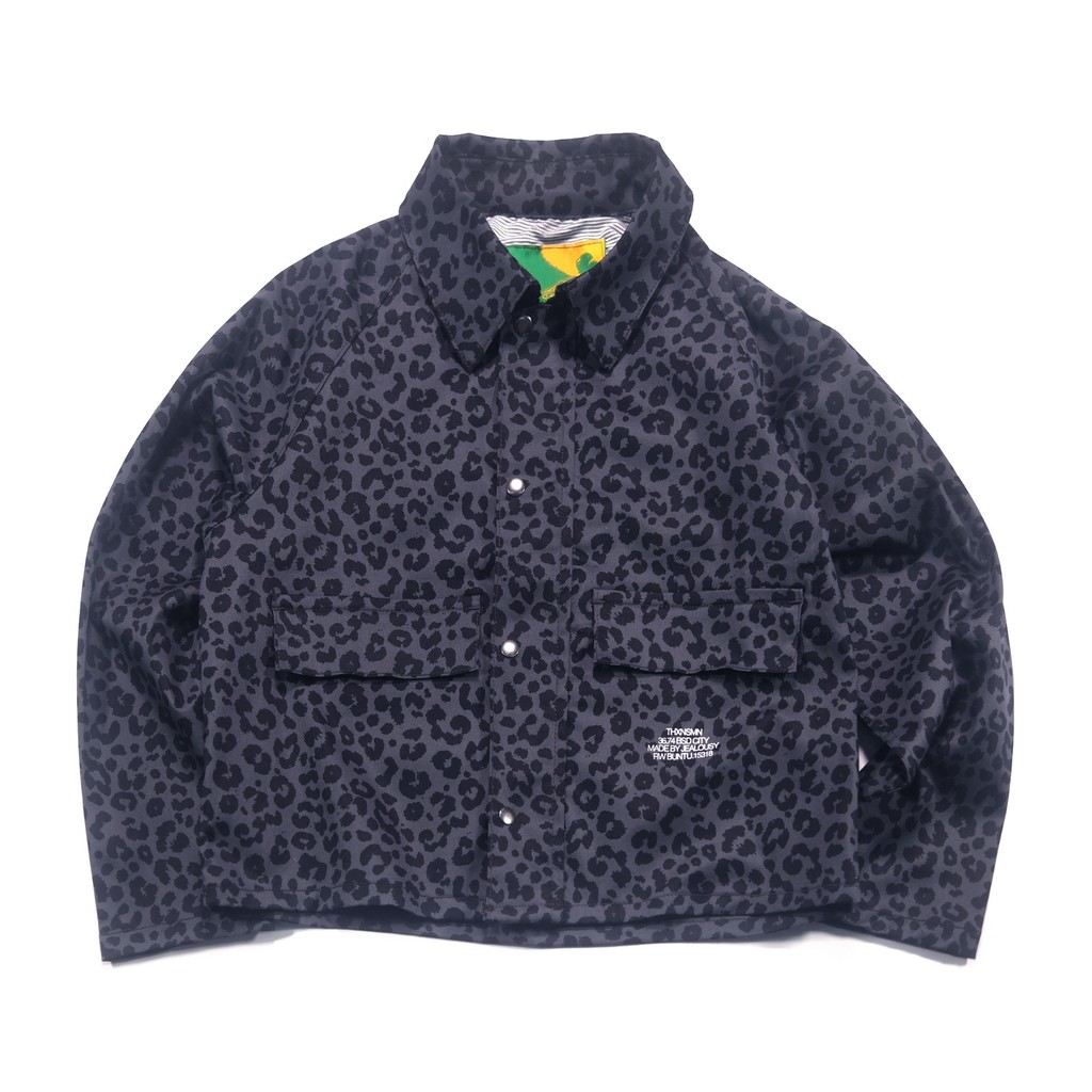 Jacket Olivier Leopard Grey Thanksinsomnia