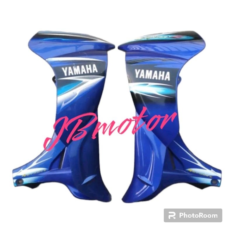 Sayap  luar dalam JUPITER Z LAMA JUPITER BURHAN  Z  Biru + Striping