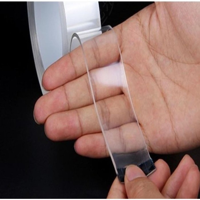 LEM NANO DOUBLE TAPE 1M 3M 5M PEREKAT SUPER KUAT - LEM GROSIRR