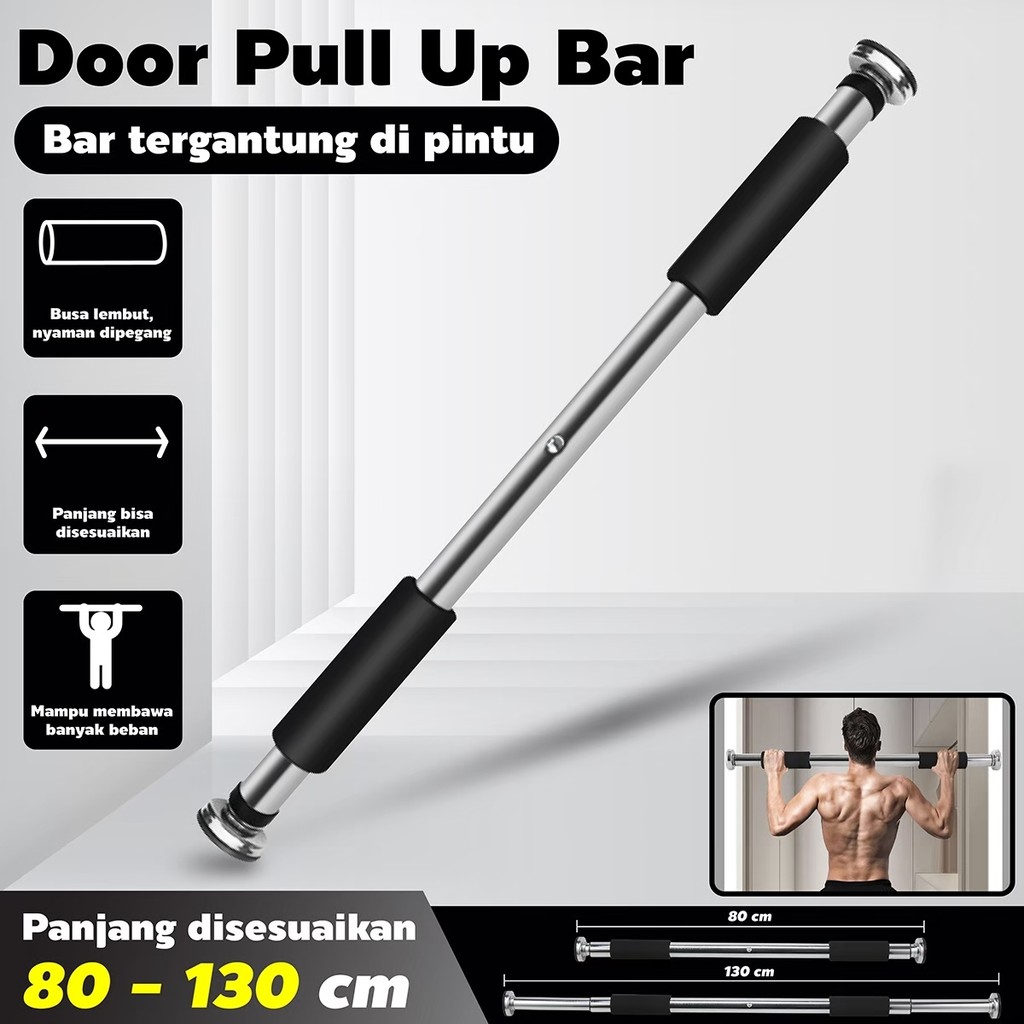 Better Sport COD Tiang Pull Up Bar Dinding Alat Fitnes Olahraga Otot Tangan Lengan Gym