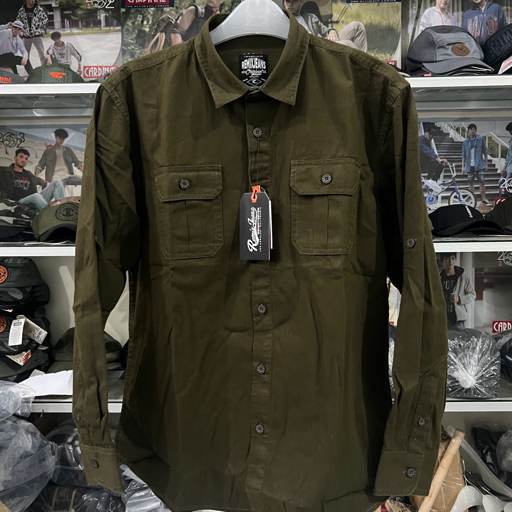 TERBATAS Kemeja Remix Lengan Panjang Original