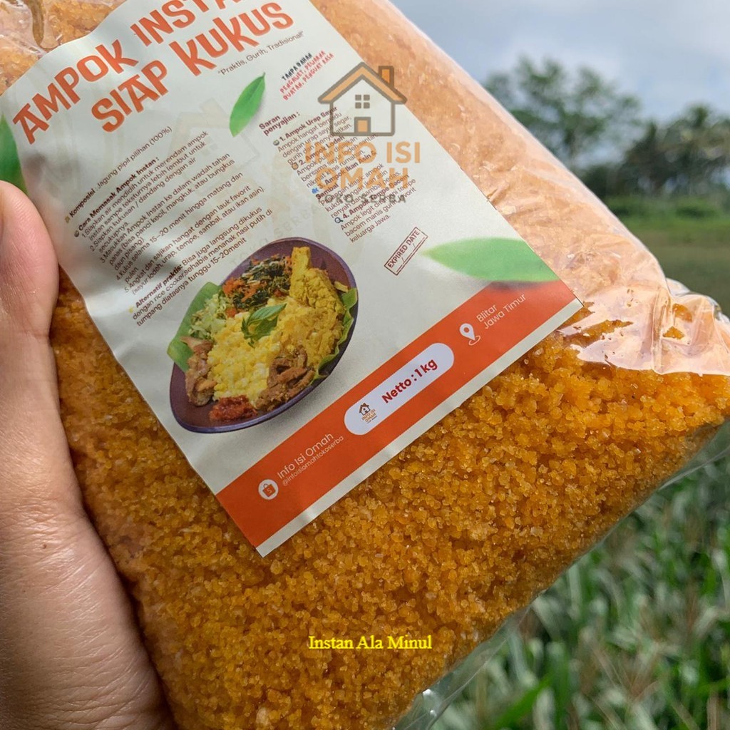 Beras Jagung 1 KG Beras Organik Berkualitas