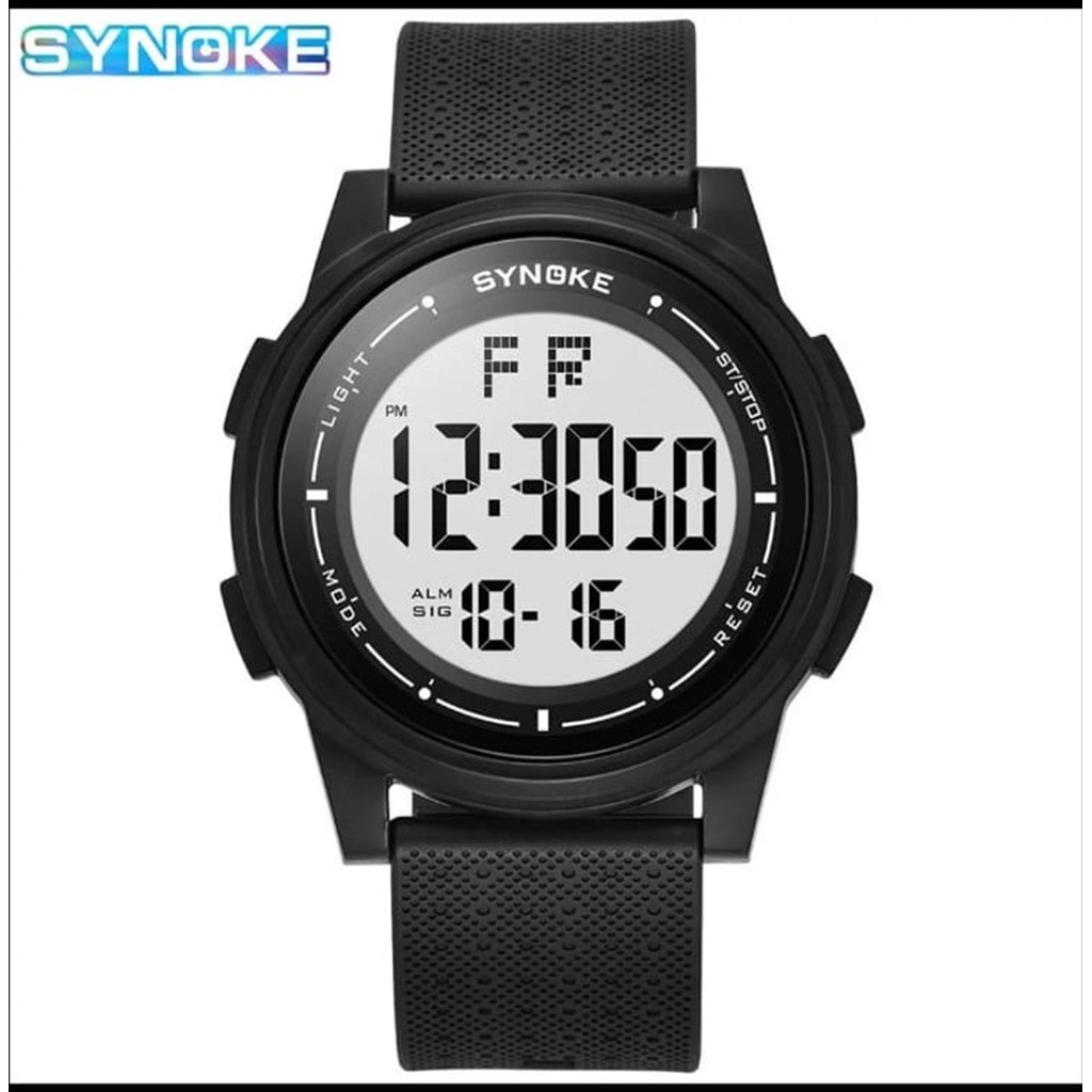 Jam Tangan Digital Sporty SYNOKE 9822 WR 50M Original